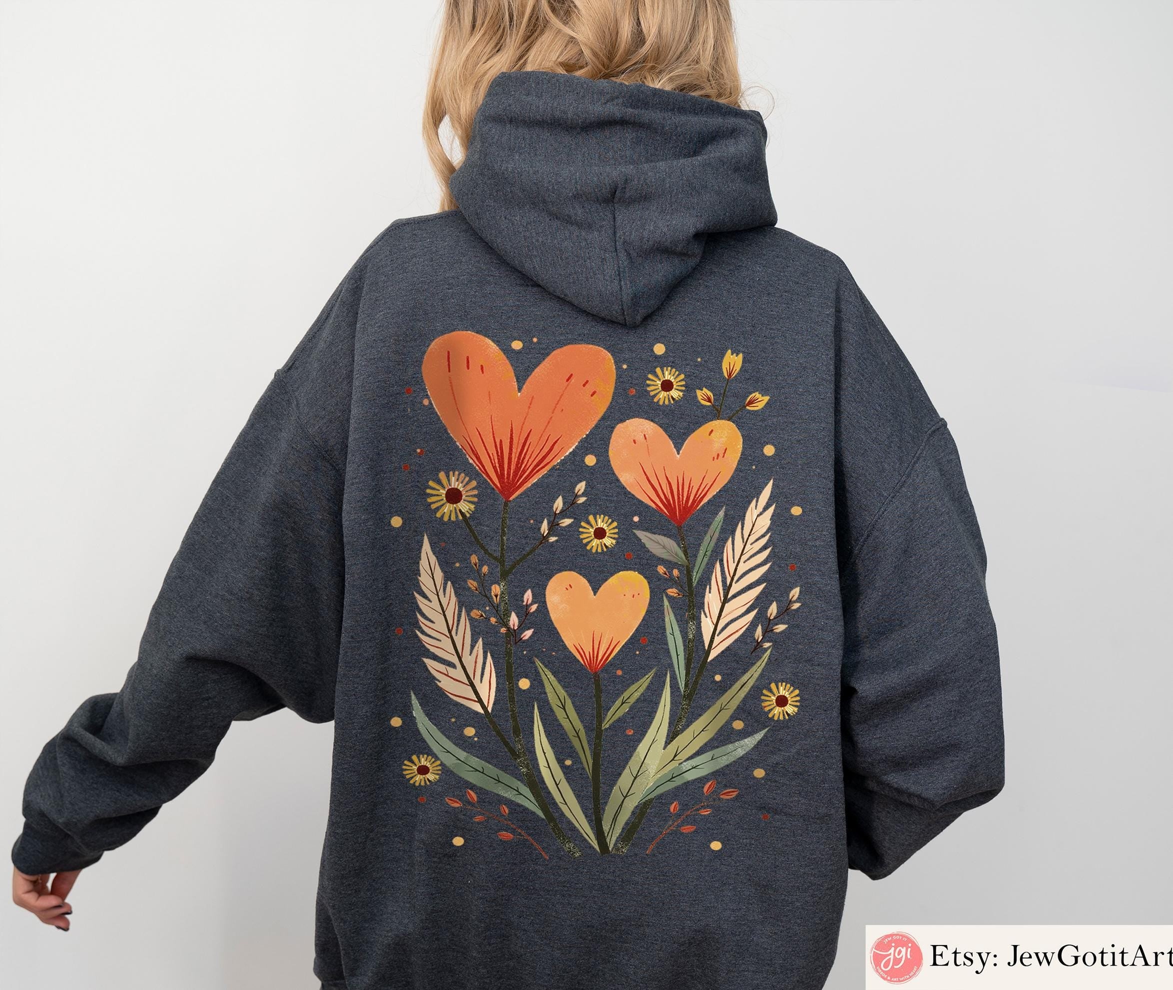 Flower T-Shirt Jewish shirt Gan Eden Flower Shirt We will never forget forgive Yisrael Chai Heart Israel Shirt