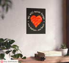 Never Again Wall Art – Jewish Digital Download – Am Yisrael Chai Poster – Israeli Artist – Never Forget Judaica – Printable Jewish Gift