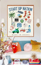 Start Up Nation Israel Wall Art