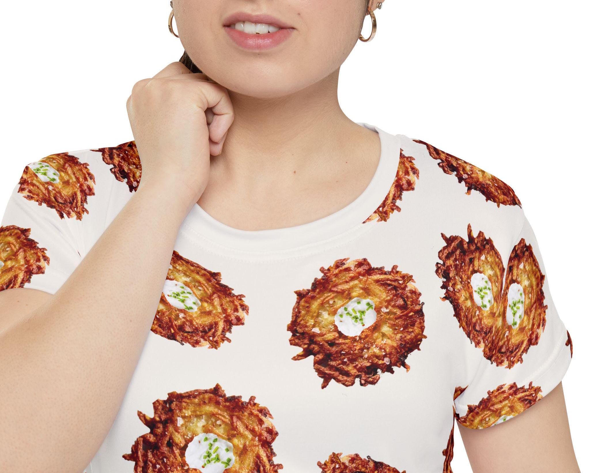 Hanukkah Latke Pajamas Kids Kids Family Matching Latkes Shirt Women Men Babies Jewish Gift for Chanukah Holiday Onesies Potato Pancake Shirt