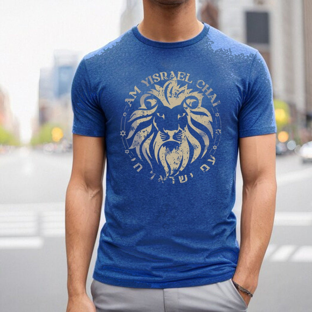 Am Yisrael Chai Lion of Zion Shirt, Tshirt, graphic tee, vintage shirt, israel, art, jewish, jewish gift Israelite, Israeli Pride, Proud Jew