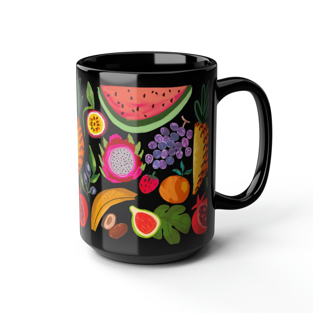 Jerusalem Fruit Market Shuk jewish art coffee cup Ceramic Mug Israel Jewish gift coffee mug jewish gifts Proud Jew Israelite hanukkah fruits
