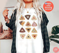 Hamantaschen Purim Shirt Cookie Cookies Stand with Israel Unisex t-shirt Jewish gifts Am Yisrael Chai Cotton Israel Art Israeli Artist Gift