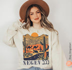 Negev Israel City Graphic Tee Desert Landscape Shirt Israeli Gift Negev Desert T-Shirt Israel Travel Shirt Israeli Boho Design Israel Art