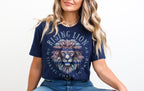 Rising Lion Shirt Israel Lion Am Yisrael Chai T-Shirt Nation Who Rises Like a Lion Jewish Pride Shirt Hebrew Shirt Israel Gift IDF Support