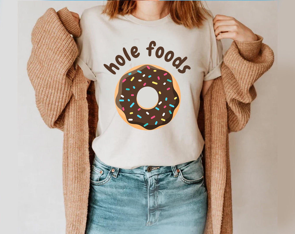 Donut Shirt hole foods Tshirt unisex Pink Donut Shirt woman man shirt jewish gift, Israel Art Jewish Shirt Hanukkah Israeli Artist Holiday