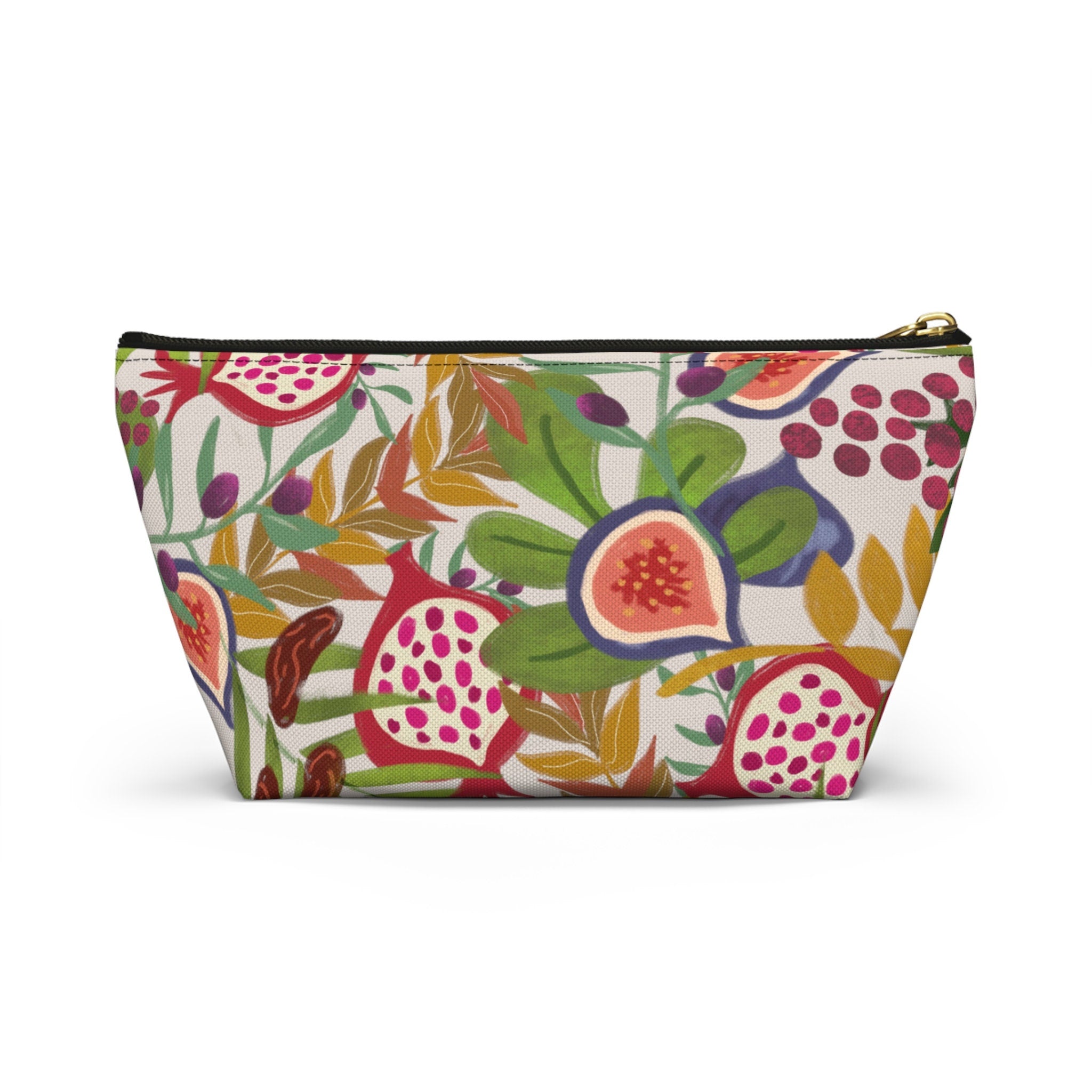 Purse 7 Species of Israel Accessory Pouch Pencil Cases Cosmetic travel bags zipper Pouches Art Stand with Purses Make up Bag Hanukkah gifts