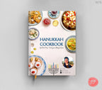 Hanukkah Cookbook Download Recipes blessings Spiritual Preparation, Ebook Chanukah Printable Jewish Holiday Digital Menorah Dreidel Jokes