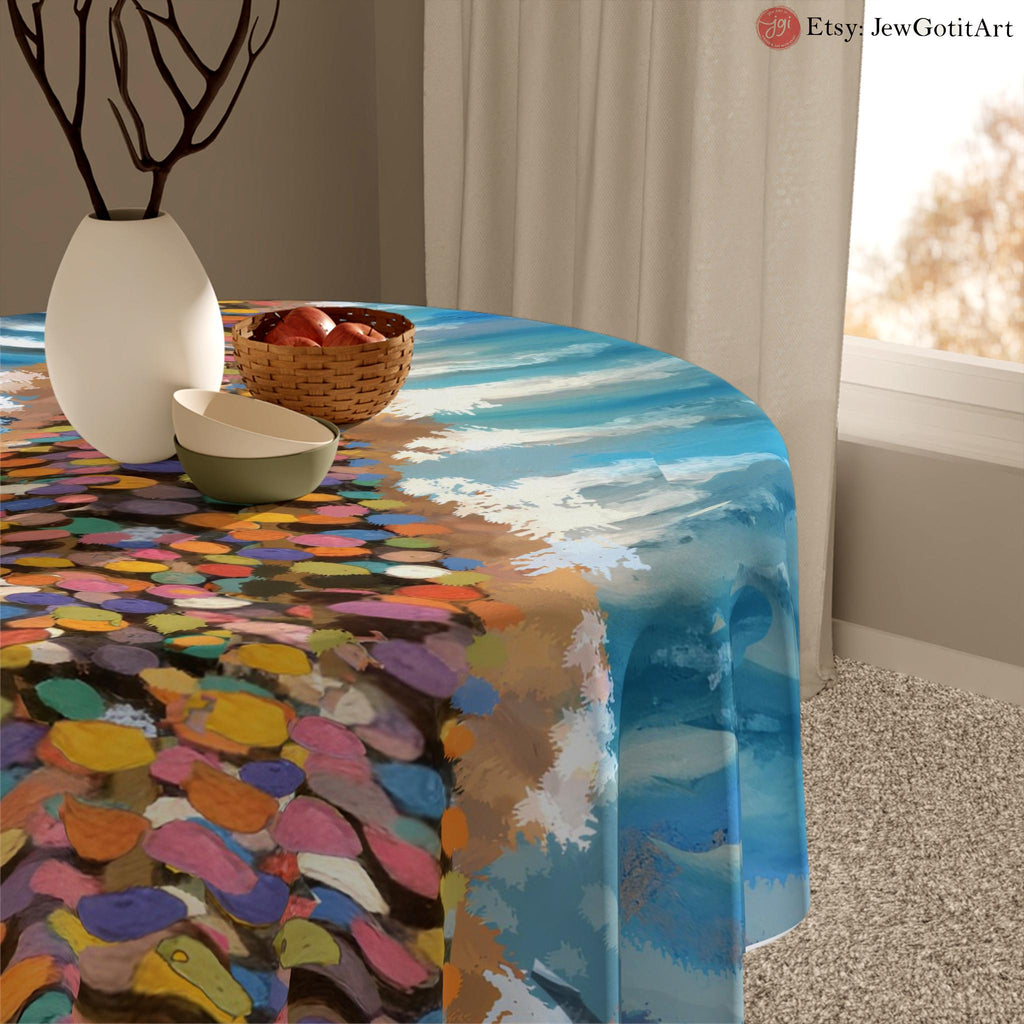 Matzah & Afikomen Set Passover Splitting of the Sea Table Runner Tablecloth Gifts Home Decor Table Setting Unique Passover Decoration Gifts