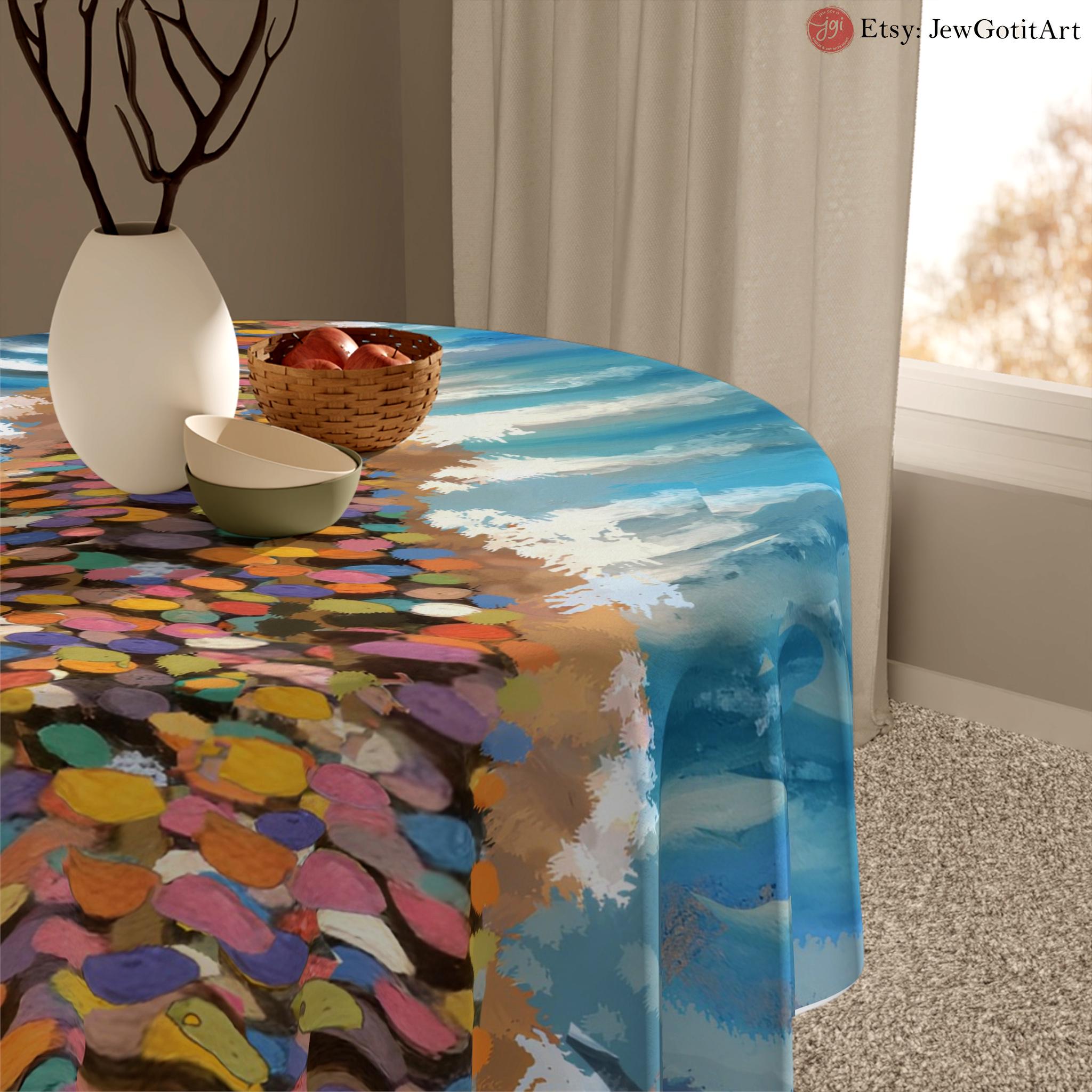 Matzah & Afikomen Set Passover Splitting of the Sea Table Runner Tablecloth Gifts Home Decor Table Setting Unique Passover Decoration Gifts