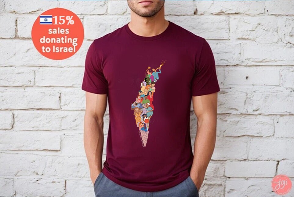 Miracles At Midnight Shirt in Israel Art Israeli Artist Jewish Israelite Shema Yisrael Am Yisrael Chai Family shirt woman shirt jewish gift