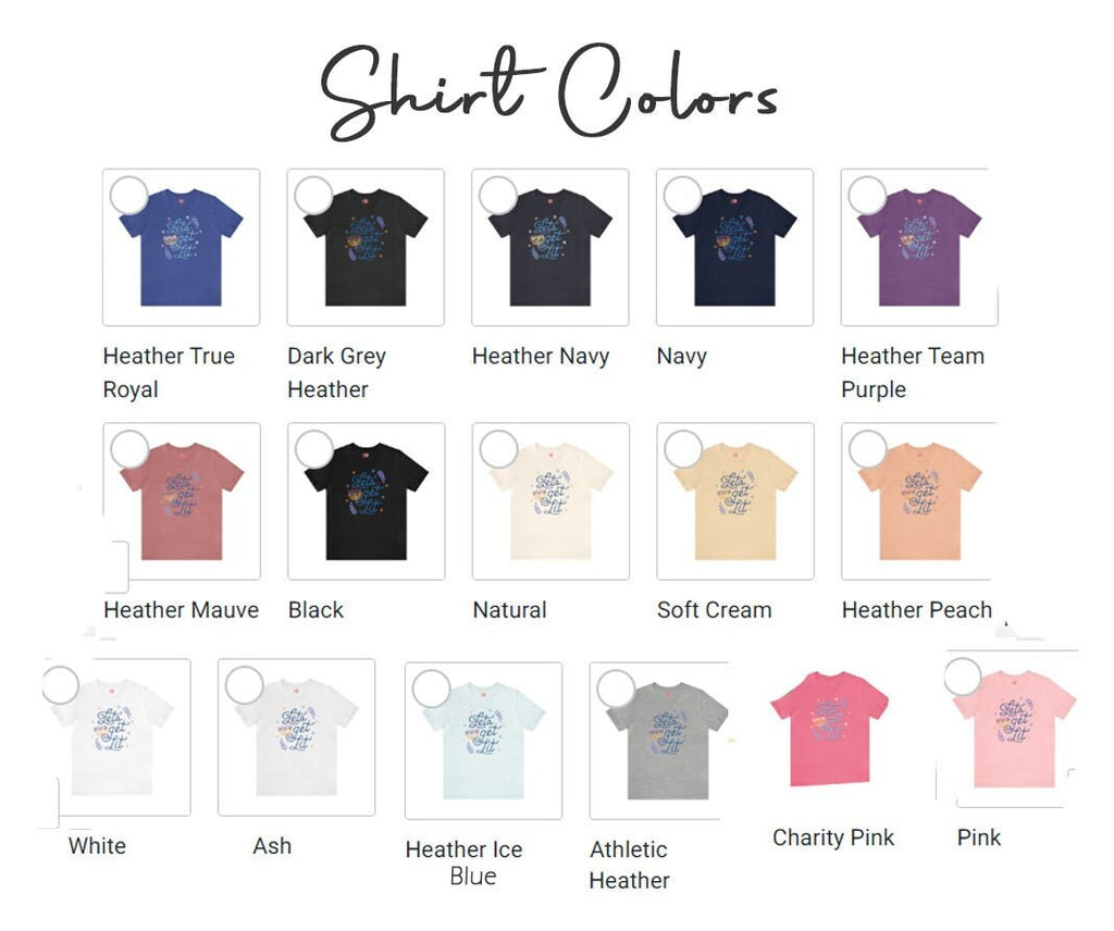 Lets Get Lit Hanukkah Shirt Soft cotton Unisex Jersey Graphic shirt, Israel, jewish gift, Hanukkah Shirt  Chanukah tshirt  חנוכה Women