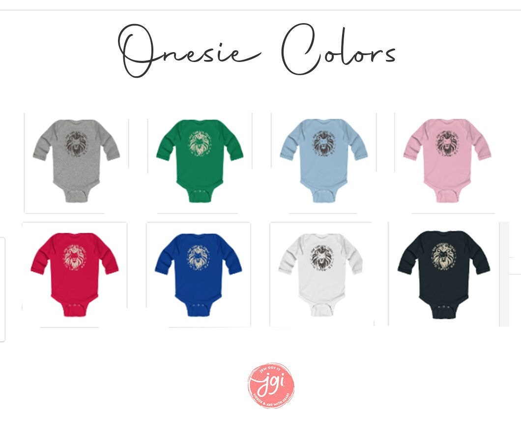 Am Yisrael Chai Lion Zion Infant Long Sleeve Onesie Bodysuit Jewish Baby Hanukkah Gifts Gift Israel Israelite Israeli Jewish Pride Proud Jew