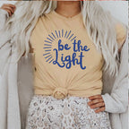 Be the Light Hanukkah Tshirt, Jewish gift, chanukah, hanukah, shirt woman, man shirt, jewish gift, Israel, Design Graphic Shirt, Gift, tee