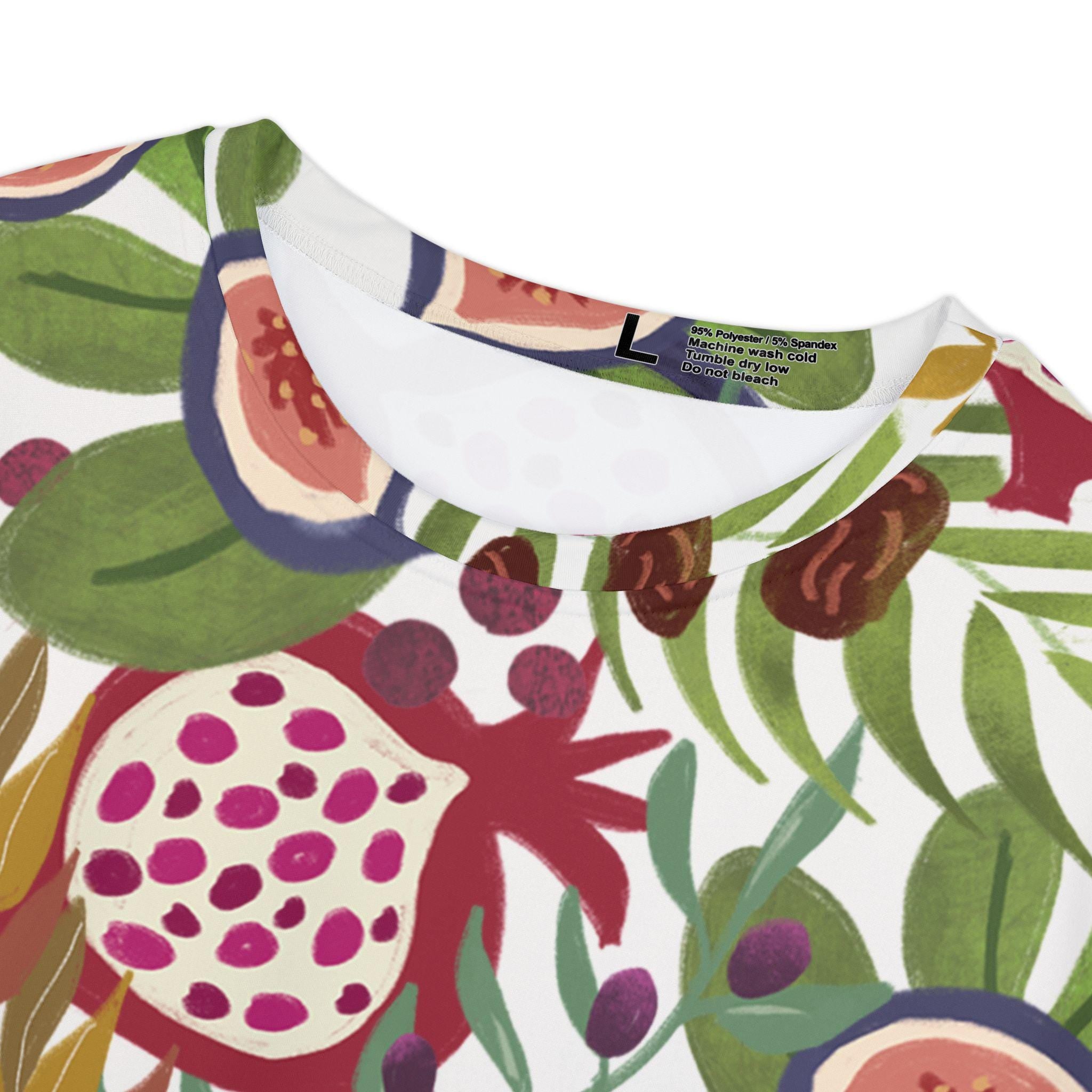 7 Species of Israel T-Shirt or Sweatshirt Am Yisrael Chai Graphic AOP Jewish Holiday Gift Israeli Artist Design Fruit Shirt Jewish Holiday