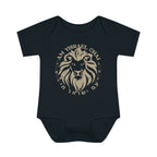 Am Yisrael Chai Lion Baby Onesie Infant Baby Rib Bodysuit, jewish gift, israel onesie, baby gift, lion onesie, one year old, lion shirt