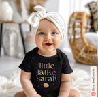 Hanukkah Onesie Little Latke Baby Onesie Shirt | Personalized Jewish Gift | Custom Baby Bodysuit Israeli Artist Am Yisrael Chai Holiday Gift