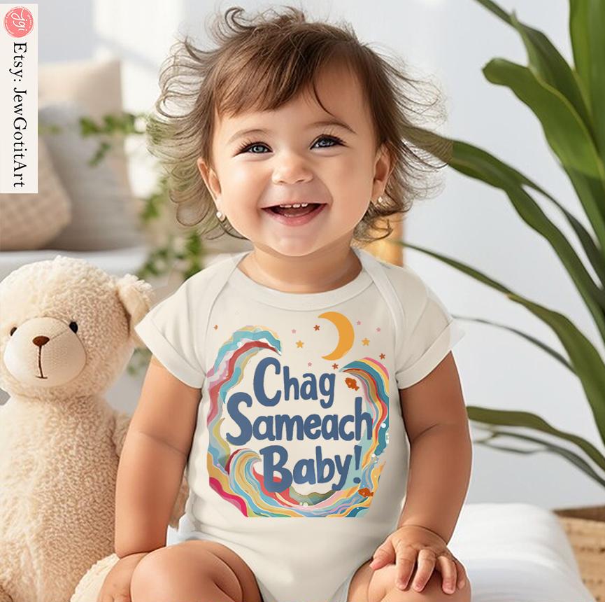 Passover Baby Onesie Toddler Kid T-Shirt Chag Sameach Pesach Gift Jewish Holiday Shirt Seder Night Pajama Passover Gifts Kids Split Sea Kids