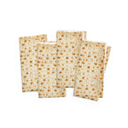 Matzah Cloth Napkins Set of 4 Napkin Passover Pesach Israel Table decor home Gift her Matza Jewish Holiday Cover art Israeli Artist Gifts