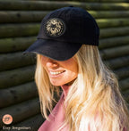 Am Yisrael Chai Lion Zion Hat Leather Patch Round Israeli Artist Israel Jewish Art Holiday Hats Men women Purim Baseball hats gift gifts