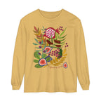 Any Design on a Long Sleeve Unisex Garment-dyed Long Sleeve T-Shirt shirt woman man jewish gift, Israel Design Graphic Shirt Am Yisrael Chai