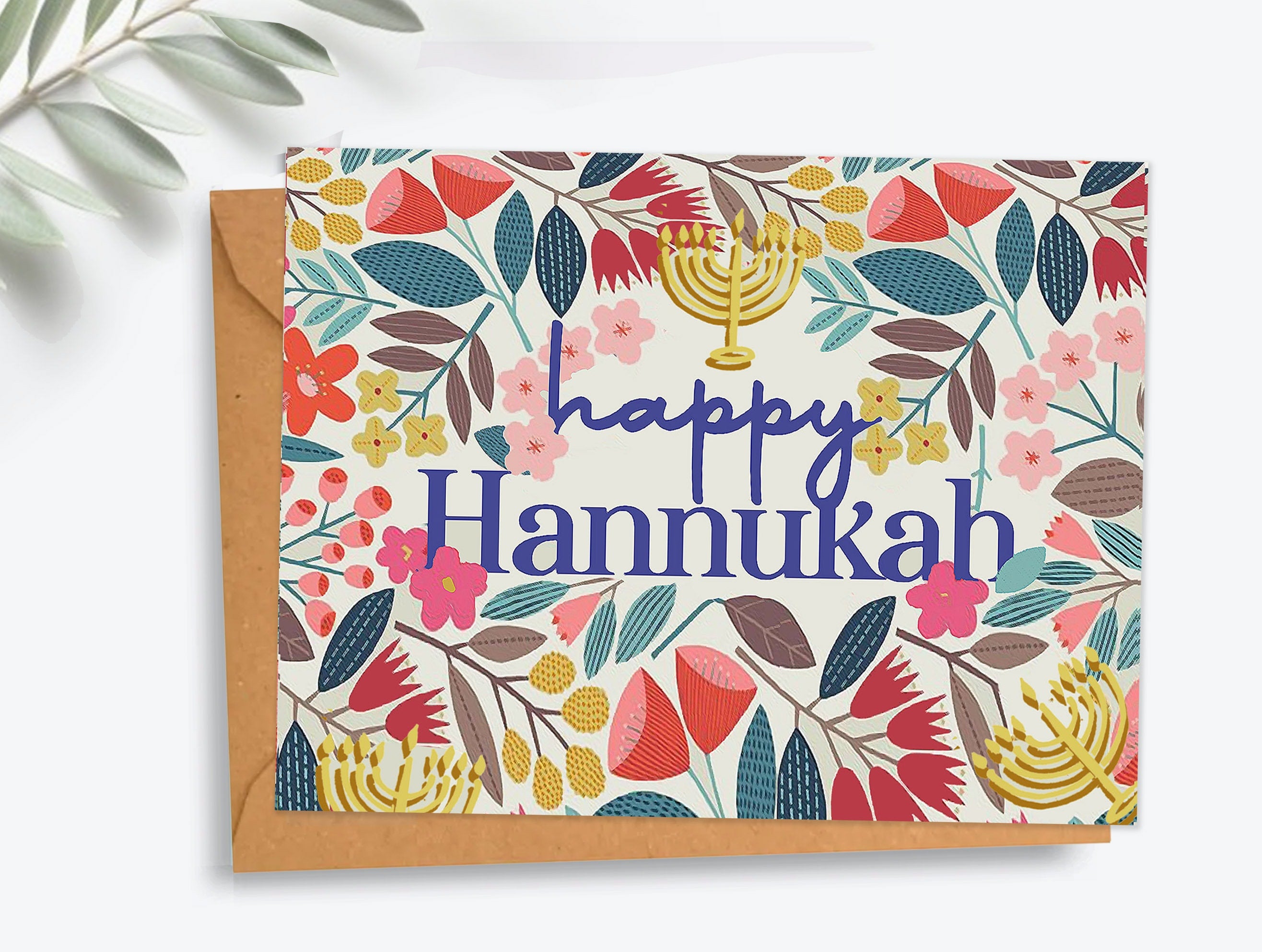 Hanukkah Holiday Card Set Beautiful Funny Punny Hanukkah Cards latkes menorah jelly donut dreidel Happy Chanukah Card Set Greeting Cards