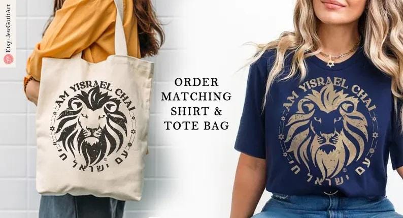 Am Yisrael Chai Hoodie Sweatshirt Lion of Zion shirt graphic tee Judah Lion shirt, israel art jewish gift Israelite Israeli Pride Proud Jew