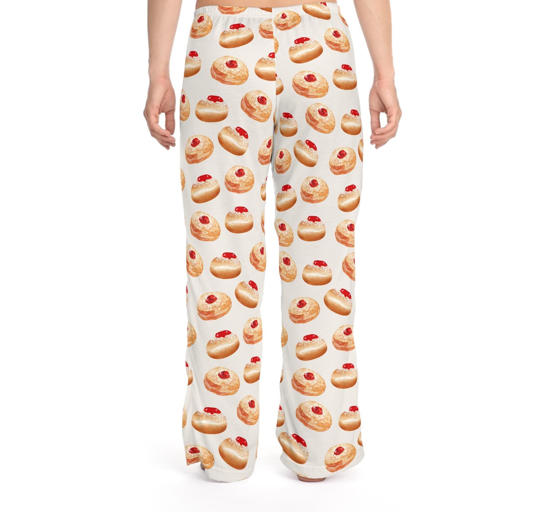 Hanukkah Donut Baby Onesie Pajamas Family Matching Jelly Donut Shirt for Women Men Babies Jewish Gift Chanukah Holiday Onesie Donut Shirt