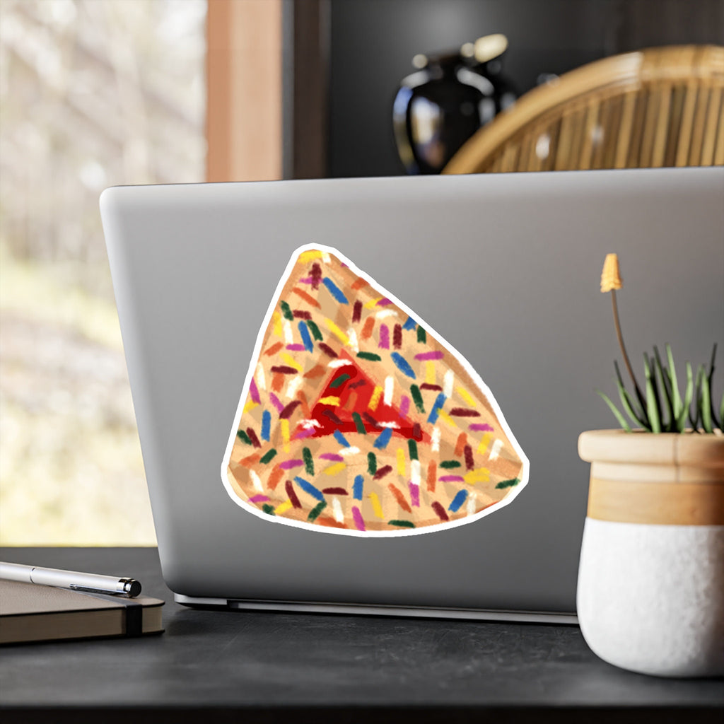 Purim Hamantaschen Stickers Set Cookie Vinyl jewish gift Israelite Israeli Pride Proud Jew Passover Jewish Israel Israeli Artist gifts