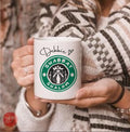 Personalized Starbucks Mug with Heart | Shabbat Shalom, good shabbos | Starbucks Mug Personalized | Custom Starbucks Mug | Jewish Gift