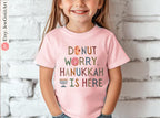 Hanukkah Donut Sweater unisex Jelly Donut Don't Worry sweatshirt woman man jewish gift Israel Jewish Shirt Chanukah Israeli Artist Holiday