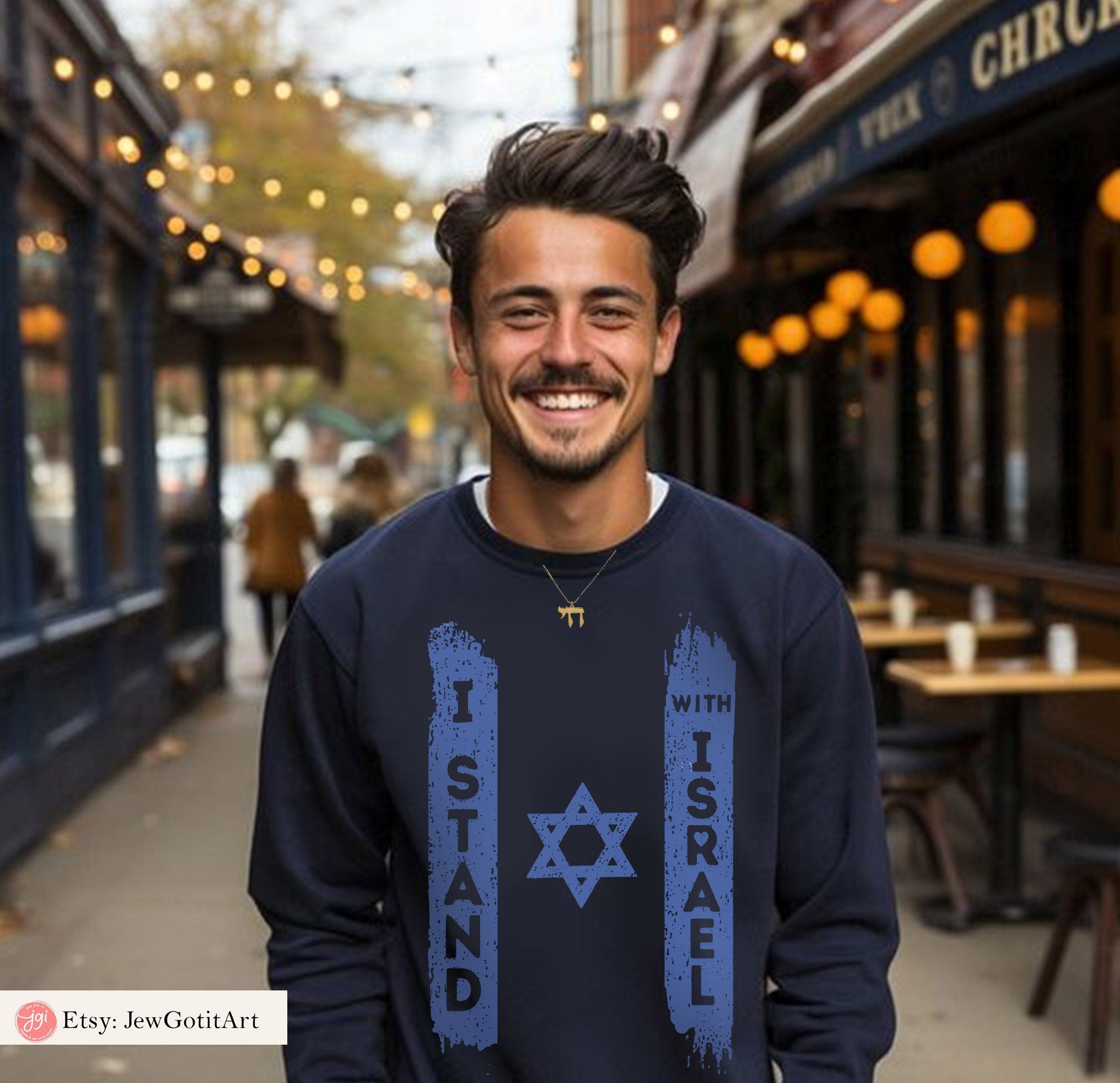 I stand with Israel Tshirt, Unisex shirt, graphic tee, Israel shirt, israel, art, jewish, jewish gift Israelite, Israeli Pride, Proud Jew