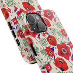 Kalanait Flower of Israel Phone case iphone, galaxy fruit  israel art jewish gift Israelite Israeli Artist Pride Proud Jew tough phone cases