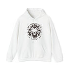 Lion Zion Hoodie Am Yisrael Chai, Unisex Heavy Blend Hooded Sweatshirt, graphic, israel, art, jewish, jewish gift Israelite, Israeli Pride