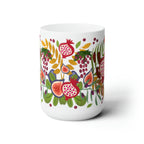 7 Fruits of Israel,  7 Species of Israel, Mug, tea cup, coffee cup, Ceramic Mug 11oz, work mug, morning mug, Israel, Jewish gift, coffee mug