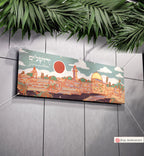 Sukkot Decoration Personalized Wall Art Israel Sukkah Decoration Sukkah Poster Banner Jewish gift Etrog Lulav Jerusalem Am Yisrael Chai