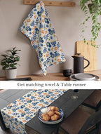 Hanukkah Table Runner, Menorah Dreidel Pattern Olive oil Jewish gifts Jewish holiday Israel Am Yisrael Chai jewish art table decor gifts