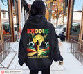 Exodus Passover Hoodie Sweatshirt Reggae Movement of Ya People Rastafarian Shirt Spiritual Gift Biblical Shirt African Heritage Apparel Art