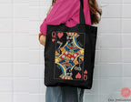 Purim Tote Bag Mishloach Manot Queen of Hearts Queen Esther Hamantaschen Jewish Gift Israeli Am Yisrael Chai Megillah Costume Purim Holiday