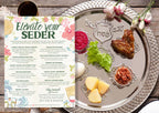 Interactive Passover Seder Question Printable Passover Table Game Engaging Passover Questions Seder Night Passover Printable Activity Gift