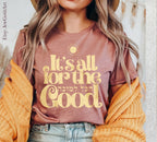 It's all for the good הכל לטובה Jewish Hebrew saying woman man shirt jewish gift Gifts israeli tshirt israelite Am Yisrael Chai Sun shirt