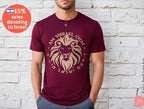 Am Yisrael Chai Lion of Zion T-Shirt: Jewish Pride Israel Art Lion of Judah Shirt Graphic Tee