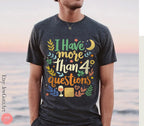 Have More Than 4 Questions Passover Shirt for Kids | Funny Jewish Seder Tee | Matzah & Wine Lover Shirt Boho Passover Apparel Passover Gift
