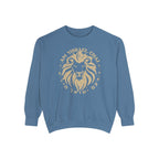 Am Yisrael Chai Sweater Lion Zion Unisex Garment-Dyed Sweatshirt Stand Israel Jewish Hanukkah Gifts Israelite Proud Jew Pride Vintage Art