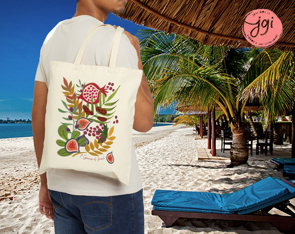 Fruits & Produce of Israel Tote Bag 7 Species
