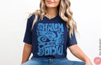 Shalom Peace Dove T-Shirt, Hebrew, Art, Jewish shirt, woman shirt, man shirt, t-shirt trendy, Cotton T-shirt, Unisex Tee, gift, Israel shirt