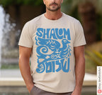 Shalom Peace Shirt Sweatshirt Sweater Hebrew Israeli Artist Israel Art Am Yisrael Chai Israel Shirt Jewish gift Dove Art Unisex shirt