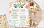 Interactive Passover Seder Question Printable Passover Table Game Engaging Passover Questions Seder Night Passover Printable Activity Gift
