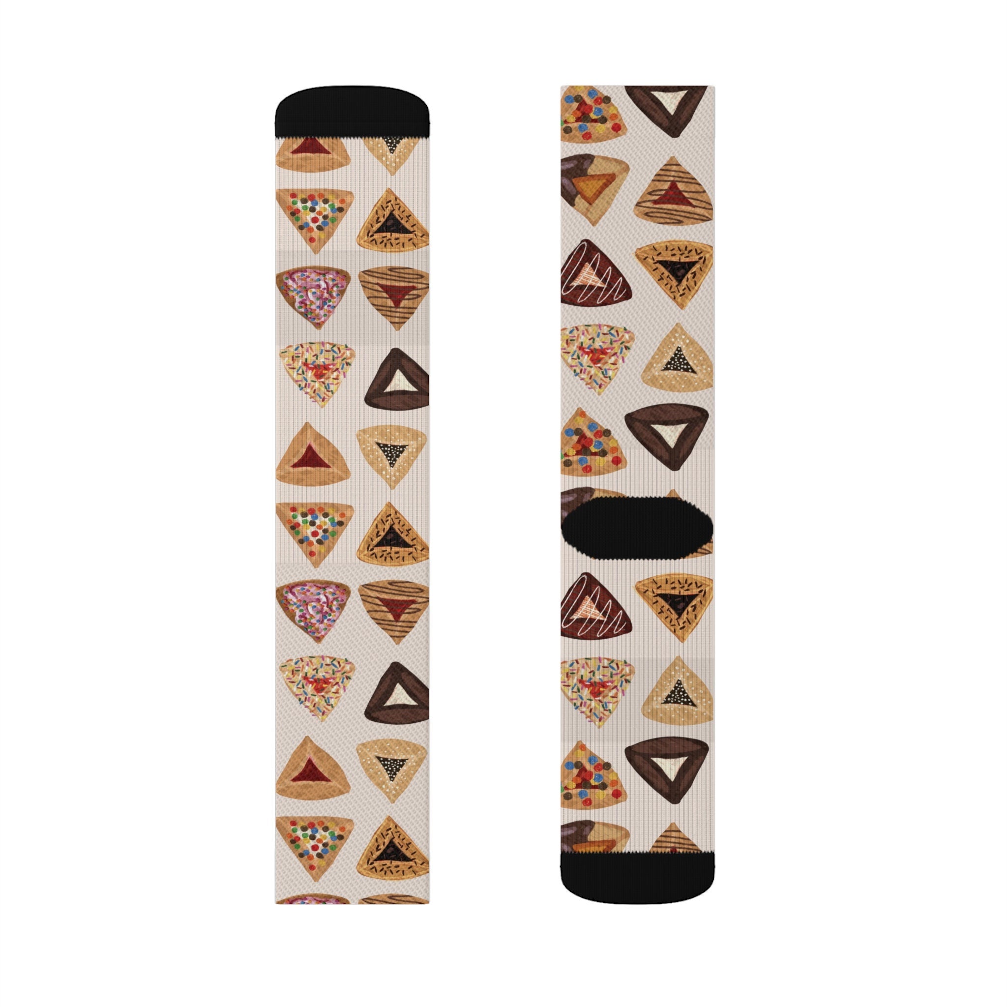Purim Hamantaschen Socks Cookie Sock Israeli Artist Israel Art Jewish Holiday Costume Decorations Am Yisrael Chai Judaica Purim Gifts Gift