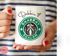 Custom Starbucks Shabbat Shalom Mug with Heart | good shabbos | Starbucks Mug Personalized | Custom Starbucks Mug | Jewish Gift, gift